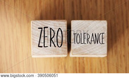 Zero Tolerance - Words Image & Photo (Free Trial) | Bigstock