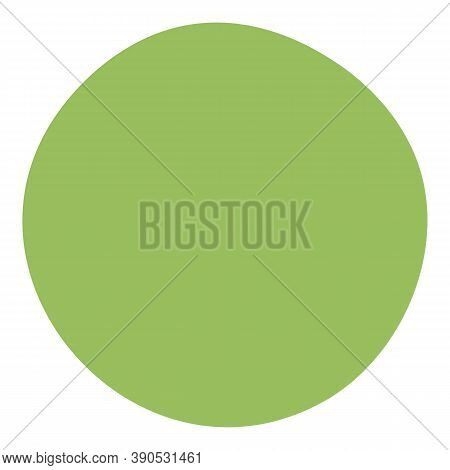 Gum Candy Sweet Ball Icon. Flat Illustration Of Gum Candy Sweet Ball Vector Icon For Web Design