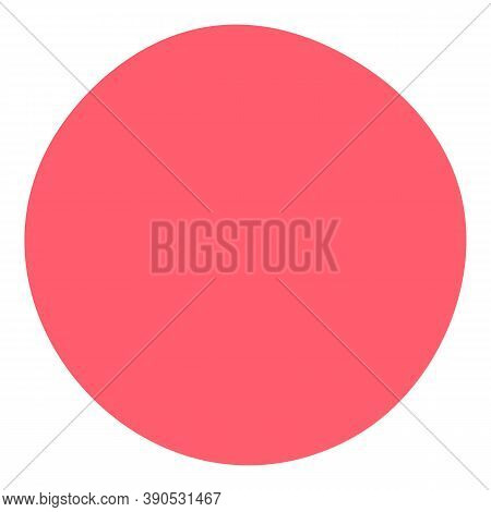 Gum Candy Sweet Ball Icon. Flat Illustration Of Gum Candy Sweet Ball Vector Icon For Web Design