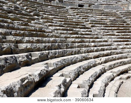 Gamle græske Amphitheater Aspendos - Tyrkiet