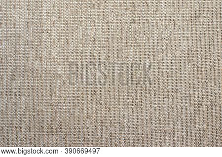 Carpet Fabric Backing As Texture And Background.