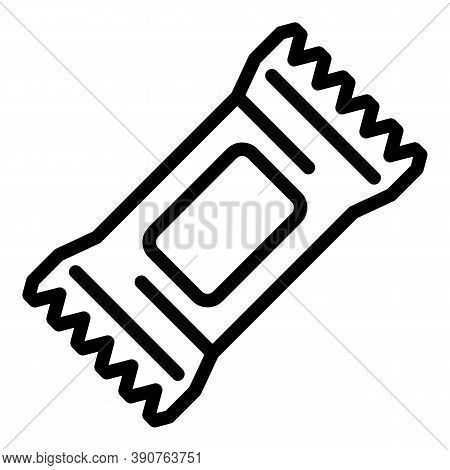 Energy Bar Icon. Outline Energy Bar Vector Icon For Web Design Isolated On White Background