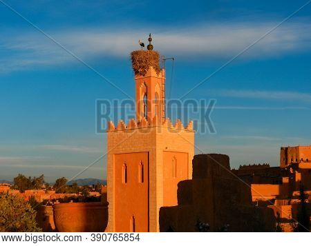 Ait Benhaddou, A Historic Ighrem Or Ksar (fortified Village) Along The Former Caravan Route Between 