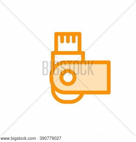 Flash Disk Icon Design Template