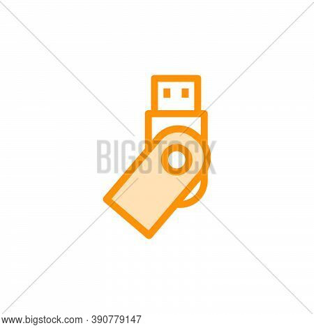 Flash Disk Icon Design Template