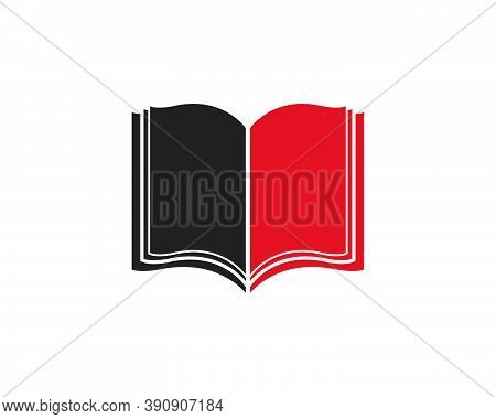 Book Logo Template Vector Illustration