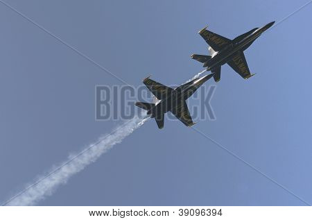 Blue Angels sopra San Francisco