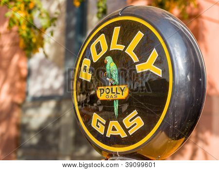 Reflections In Polly Gas Pump