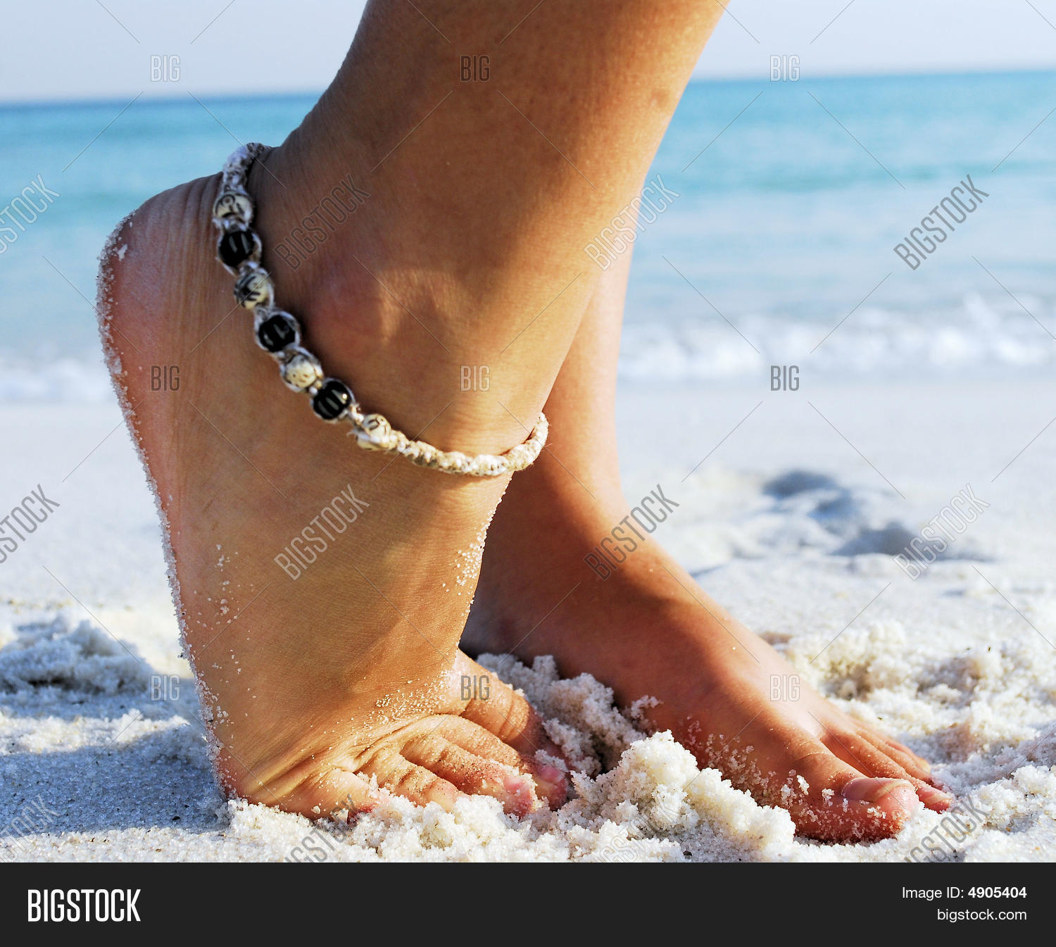 Feet Sand Image & Photo | Bigstock