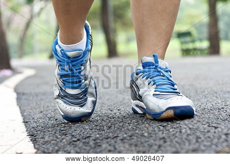 walking cross country and trail