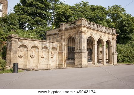 pavilion in victorian park
