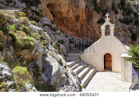 Church Of St. Nicholas In The Kourtaliotiko Gorge