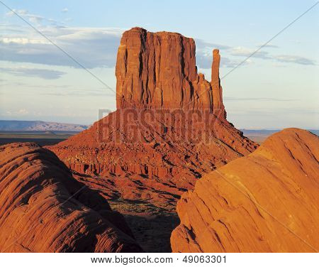 West mitten butte