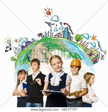 Gruppo di bambini