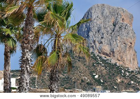 Calpe And The Penon De Ifach