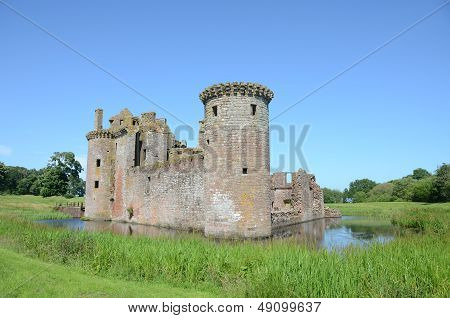 Caerlaverock Castle Ruins