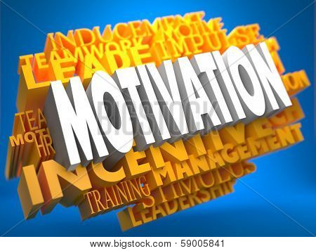 Motivation - Wordcloud Concept.
