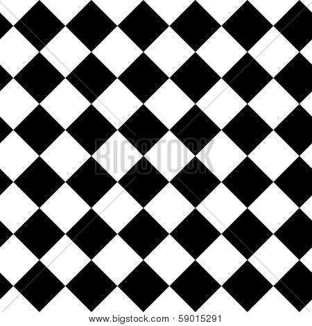 Seamless black and white vivid pattern background