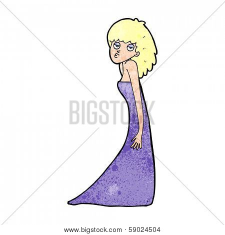 cartoon woman pulling photo face