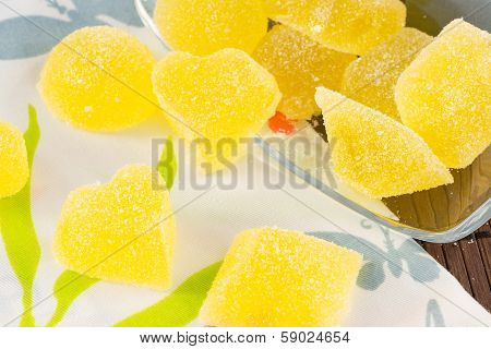 Jelly candies citrus