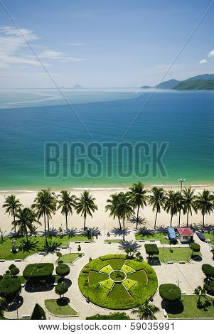 Beach Scene, Tropics, Pacific Ocean, Natrang Vietnam