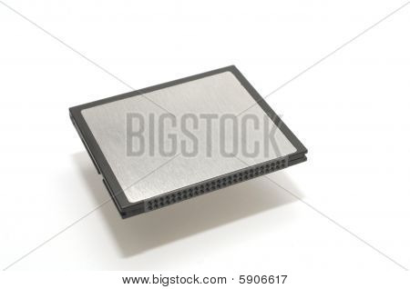 Carte Flash générique sur blanc avec ombre