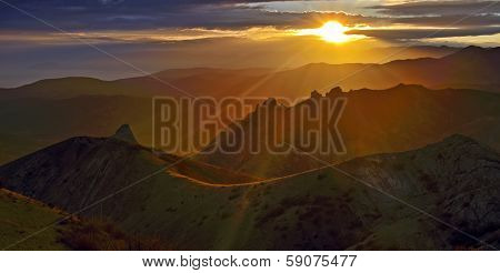Traveling On The Crimean Mountains