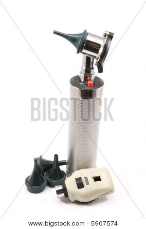 Accesorios y otoscopio vertical