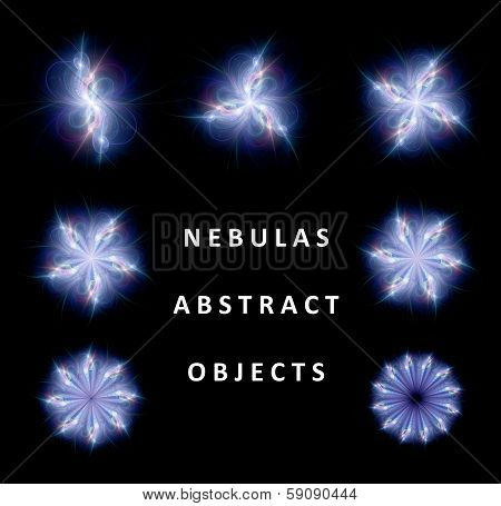 Collection Of Abstract Nebulas