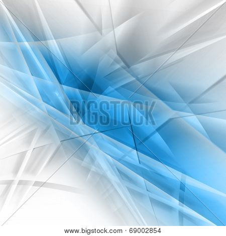 Blue Futuristic Abstract  Background