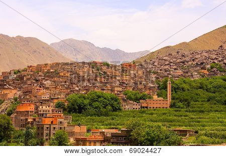Morocco mountain landscape