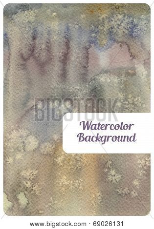 Colorful watercolor background paper texture