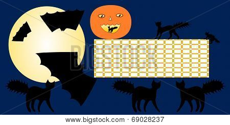 Halloween school timetable