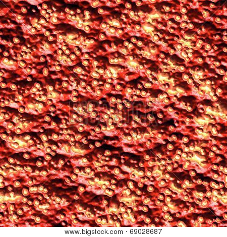 Bacteria cells close up - seamless medical background