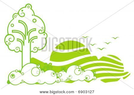 Naturen baggrund