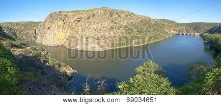 Miranda Do Douro Dam And Lake
