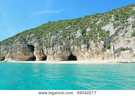 caves and sea