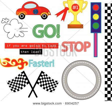 Auto závodní Vector Pack