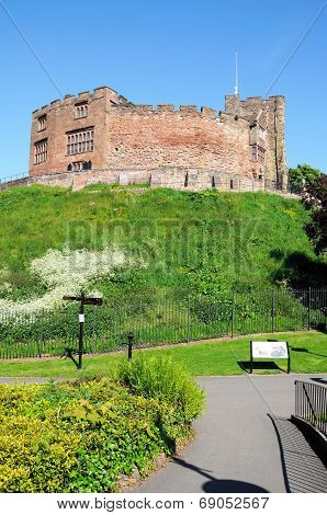 Tamworth castle and gardens.