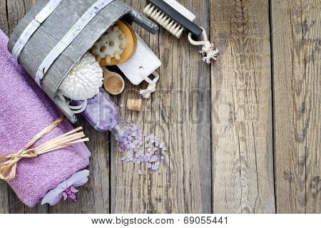 Aromatherapy spa massage tools to body care