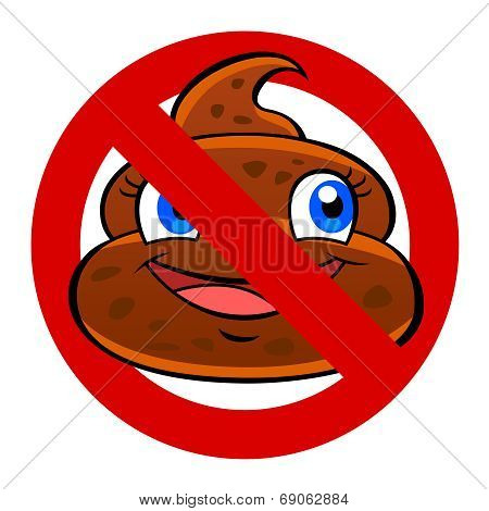 Anti Poo Sign