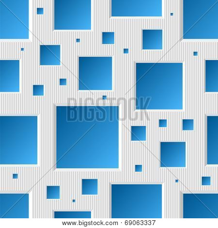 Seamless squares pattern