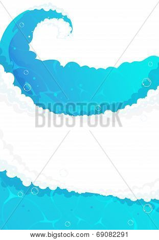 Blue Water Frame