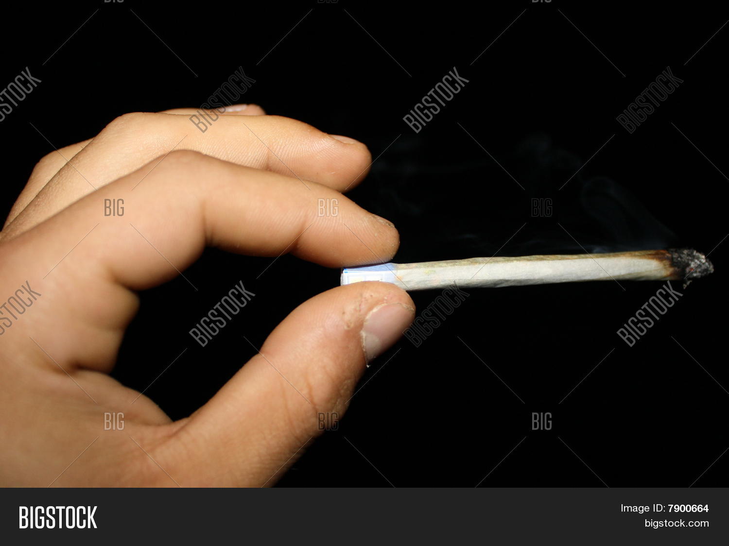 Hand Holding Joint Image & Photo (Free Trial) Bigstock