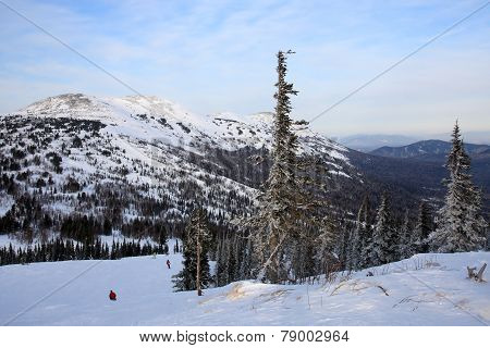 Mountain landscape.