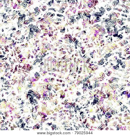 Psychedelic seamless pattern