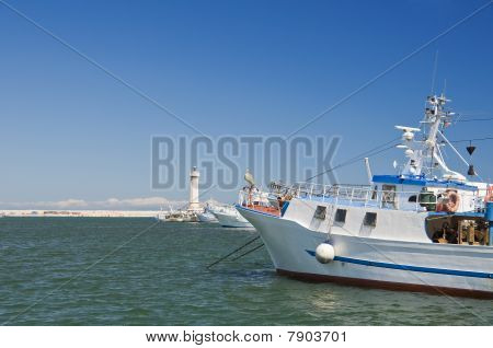 Puerto de Molfetta. Apulia.