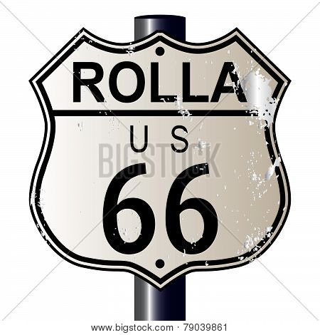 Rolla Route 66 Sign