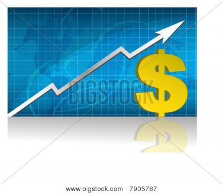 -Dollar-Börse / Vektor