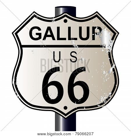 Gallup Route 66 Sign